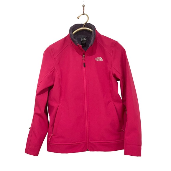 The North Face Pink Apex Bionic Fleece Lined Jacket M - Picture 1 of 5